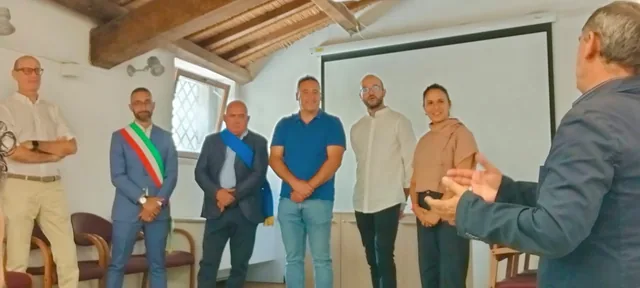 Un momento dell’incontro istituzionale tra le due comunità.